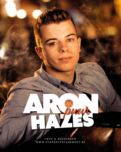 Nieuw vanaf dit najaar: ARON PUUR HAZES Nieuw vanaf dit najaar: ARON PUUR HAZES